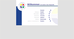 Desktop Screenshot of luscher-color.com