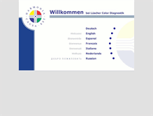 Tablet Screenshot of luscher-color.com